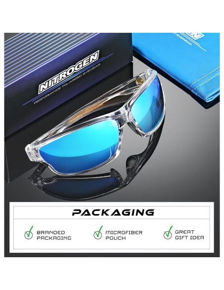 Gafas de sol deportivas Nitrogen polarizadas UV400 unisex
