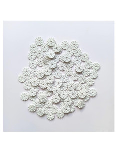 100 Piezas Picos de Acupresión Plástico UXOWOXU 25x25mm