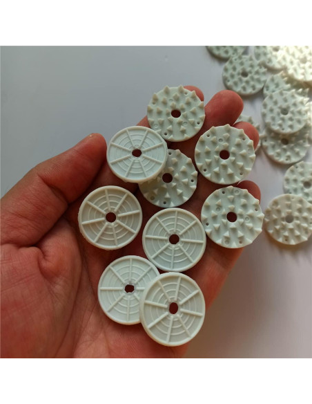 100 Piezas Picos de Acupresión Plástico UXOWOXU 25x25mm