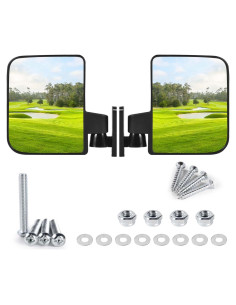 Espejos Laterales Ajustables OBTANIM para Carritos de Golf