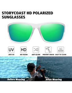 Gafas de sol polarizadas STORYCOAST para ciclismo y deportes 2