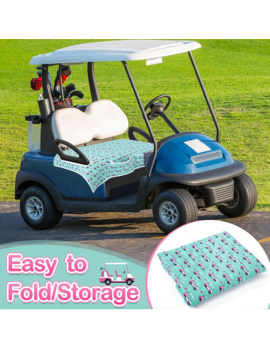 2 Fundas de Asiento de Carro de Golf Datanly JIA1018 para Mujeres