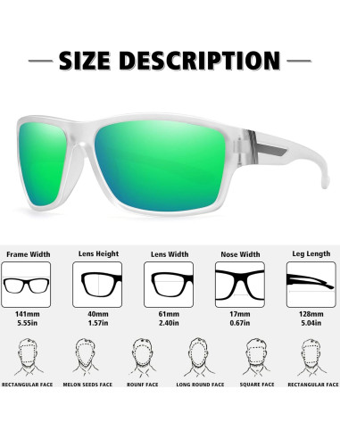 Gafas de sol polarizadas STORYCOAST para ciclismo y deportes