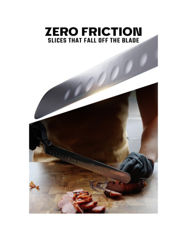 Cuchillo de Rebanar Dalstrong 25.4 cm Acero Alemán G10