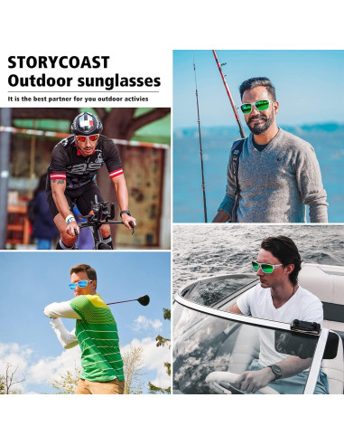 Gafas de sol polarizadas STORYCOAST para ciclismo y deportes
