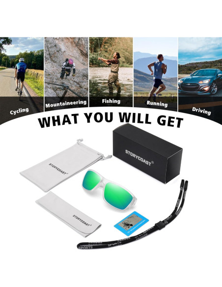 Gafas de sol polarizadas STORYCOAST para ciclismo y deportes Gafas de sol polarizadas STORYCOAST para ciclismo y deportes