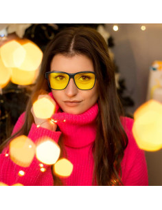 Gafas de Visión Nocturna FEISEDY Polarizadas Anti-reflejo 60mm 2