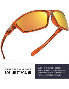 Gafas de sol deportivas Nitrogen polarizadas UV400 unisex 2