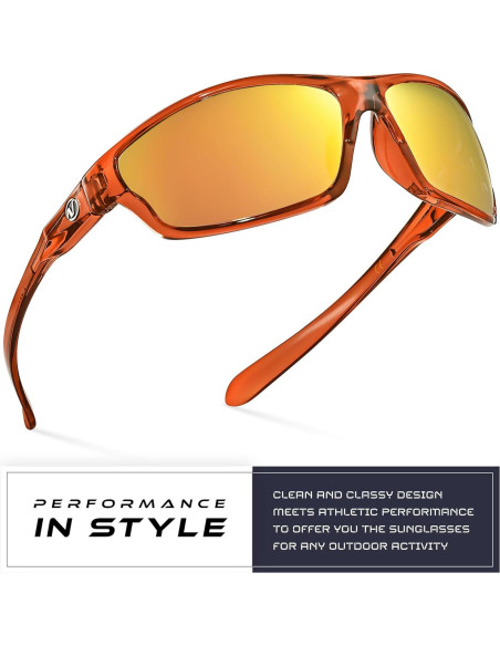 Gafas de sol deportivas Nitrogen polarizadas UV400 unisex Gafas de sol deportivas Nitrogen polarizadas UV400 unisex