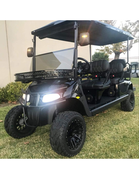 Espejo Lateral de Carrito de Golf MOSNAI con Luz de Giro