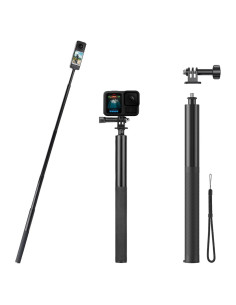 Palo de Selfie Invisible BRDRC 135 cm para Insta360 y DJI OSMO