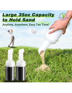 Botella de Arena Panglong para Carro de Golf Universal 1L 2