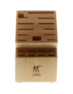 Bloque de cuchillos de madera ZWILLING 20 ranuras 26.67x13.97x23.37 cm 2
