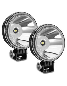 Luz Pod LED Redonda 12V BEAMCORN 30W 3 Pulgadas 2-Pack