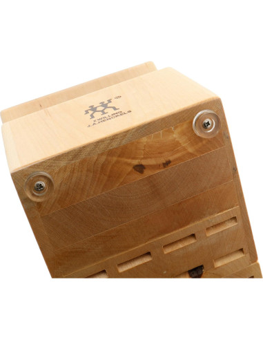 Bloque de cuchillos de madera ZWILLING 20 ranuras 26.67x13.97x23.37 cm