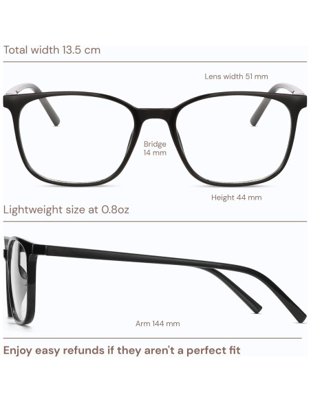 Gafas de bloqueo luz azul Gaoye modelo 1806 UV400