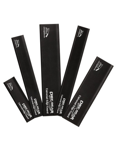 Conjunto de Protectores de Cuchillos Ergo Chef 5 Piezas Negro