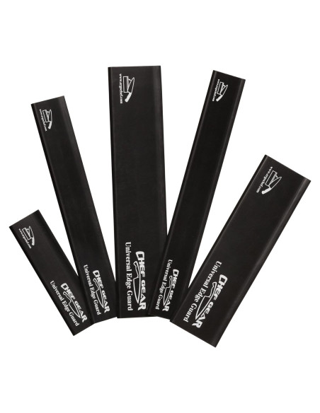 Conjunto de Protectores de Cuchillos Ergo Chef 5 Piezas Negro