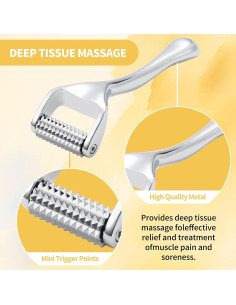 Rodillo de Acupresión Running Man para Alivio Muscular 18.6cm 2