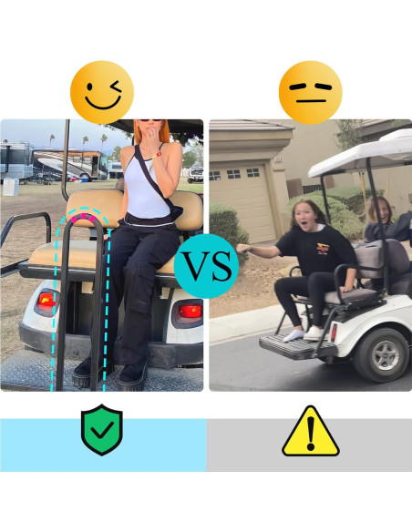 Barra de Agarre de Seguridad 10L0L para Carro de Golf Universal