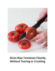 Cuchillo Serrado Cerámico Cestari 15.24 cm con Funda 2