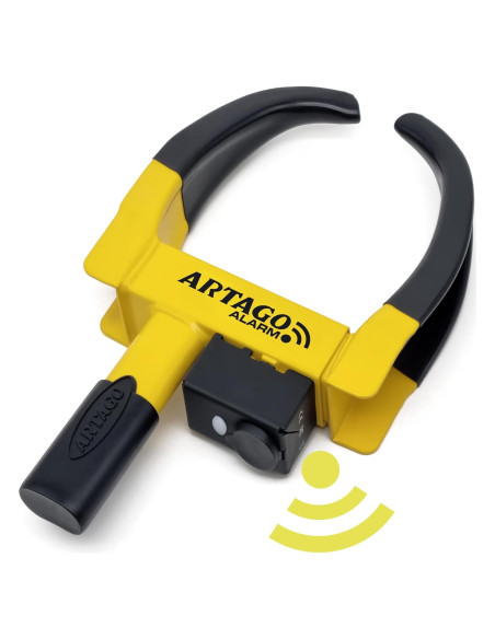Bloqueo de Rueda Antirrobo Artago ART872 con Alarma 120dB