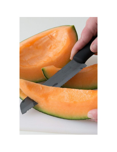 Cuchillo Serrado Cerámico Cestari 15.24 cm con Funda