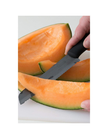 Cuchillo Serrado Cerámico Cestari 15.24 cm con Funda