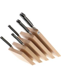 Bloque de cuchillos magnético ZWILLING - Madera de haya 10 cuchillos 2