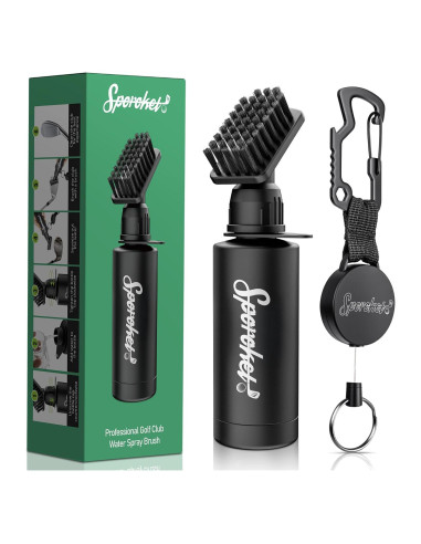 Limpiador de Cepillo para Palos de Golf SPOROKET con Botella 118ml
