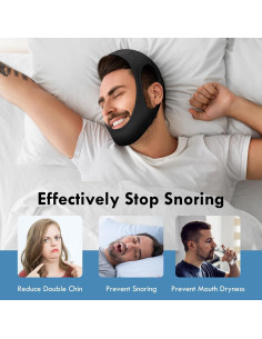 Correa Anti Ronquidos Dothebe Ajustable y Transpirable 2