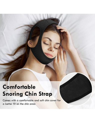 Correa Anti Ronquidos Dothebe Ajustable y Transpirable