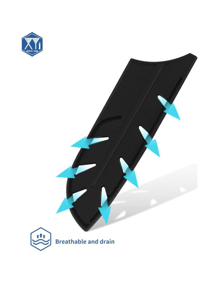 Funda de Seguridad para Cuchillo Santoku 7" XYJ Negra