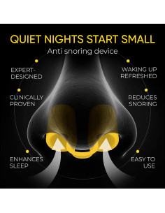 Dilatadores Nasales Antisnoring Commanding Life - 4 Piezas 2