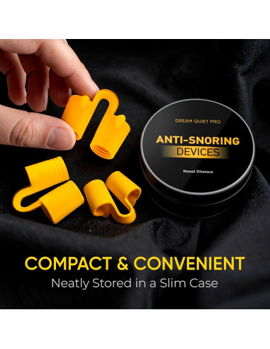 Dilatadores Nasales Antisnoring Commanding Life - 4 Piezas