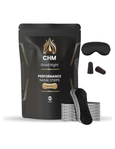 Tiras Nasales CHM para Ronquidos - 60 Unidades Hipoalergénicas