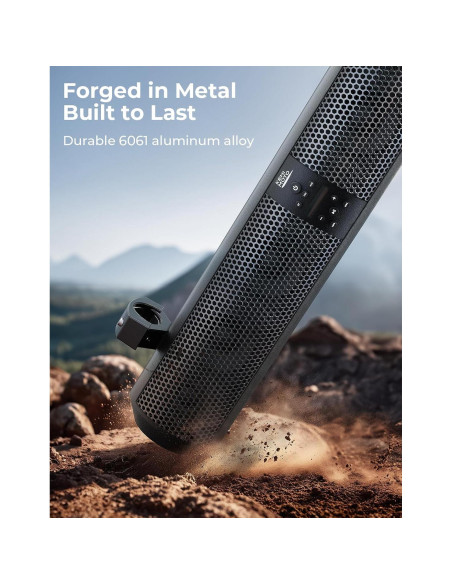 Barra de Sonido KEMIMOTO 71cm Bluetooth con RGB y Subwoofers