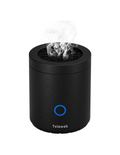 Horno de Incienso Portátil Telawah bk-208 USB Negro