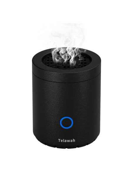 Horno de Incienso Portátil Telawah bk-208 USB Negro