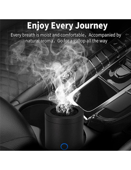 Horno de Incienso Portátil Telawah bk-208 USB Negro