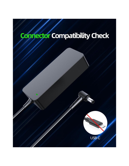 Cargador de Laptop 90W Dexpt Compatible con Getac V110 B300 F110