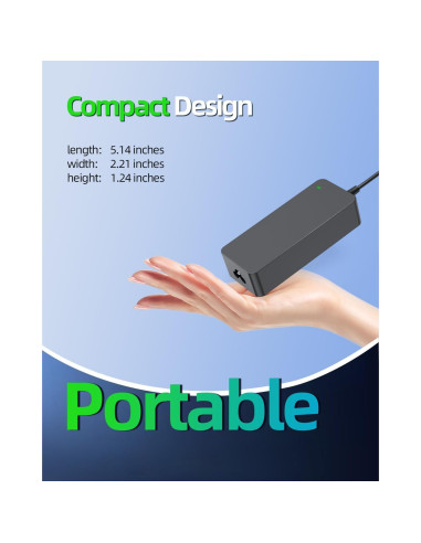 Cargador de Laptop 90W Dexpt Compatible con Getac V110 B300 F110