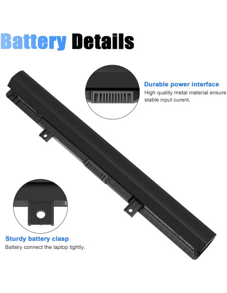 Batería de Laptop QIOUZW 14.4V 2800mAh para Toshiba