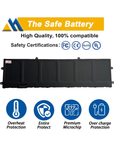 Batería recargable Mobik DWVRR 87Wh para Dell Alienware e Inspiron