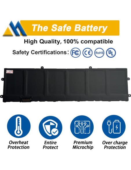 Batería recargable Mobik DWVRR 87Wh para Dell Alienware e Inspiron