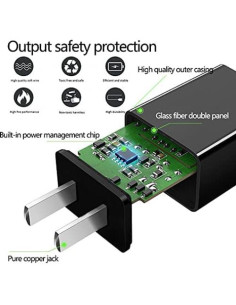 Cargador USB Tipo C Rápido 10W para Tablets y Smartphones 2