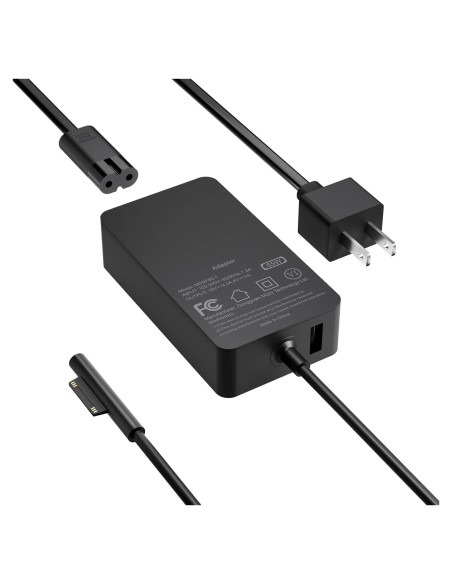 Cargador 65W Marsdock para Microsoft Surface Pro y Laptop