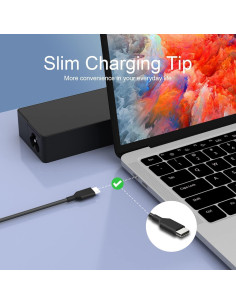 Cargador USB-C 65W BULL-TECH para Laptop Dell HP Lenovo 2