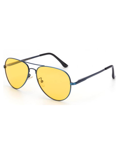 Gafas de Visión Nocturna SODQW Amarillas UV400 para Conducir