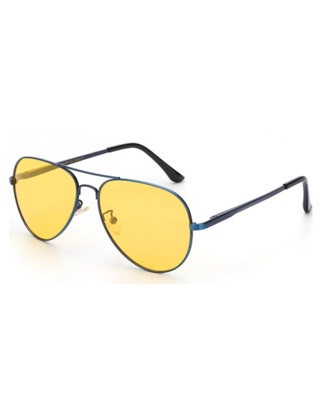 Gafas de Visión Nocturna SODQW Amarillas UV400 para Conducir